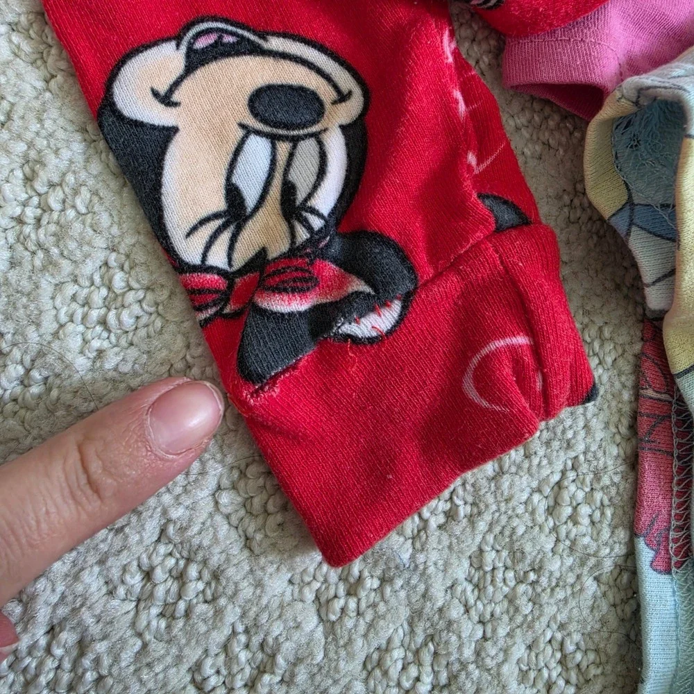 Disney Minnie Mouse Toddler Girl Clothing size 24 Months / 2T bundle of 12 items